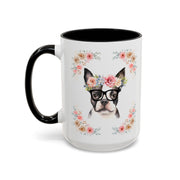 Geeky Goddess French Bulldog Accent Coffee Mug