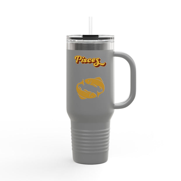 'Pisces' Insulated Travel Mug, 40oz