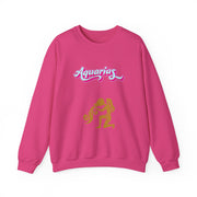 'Aquarius' Zodiac Unisex Crewneck Sweatshirt