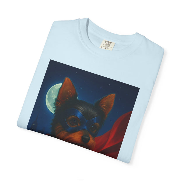 Superhero Yorkie T-shirt