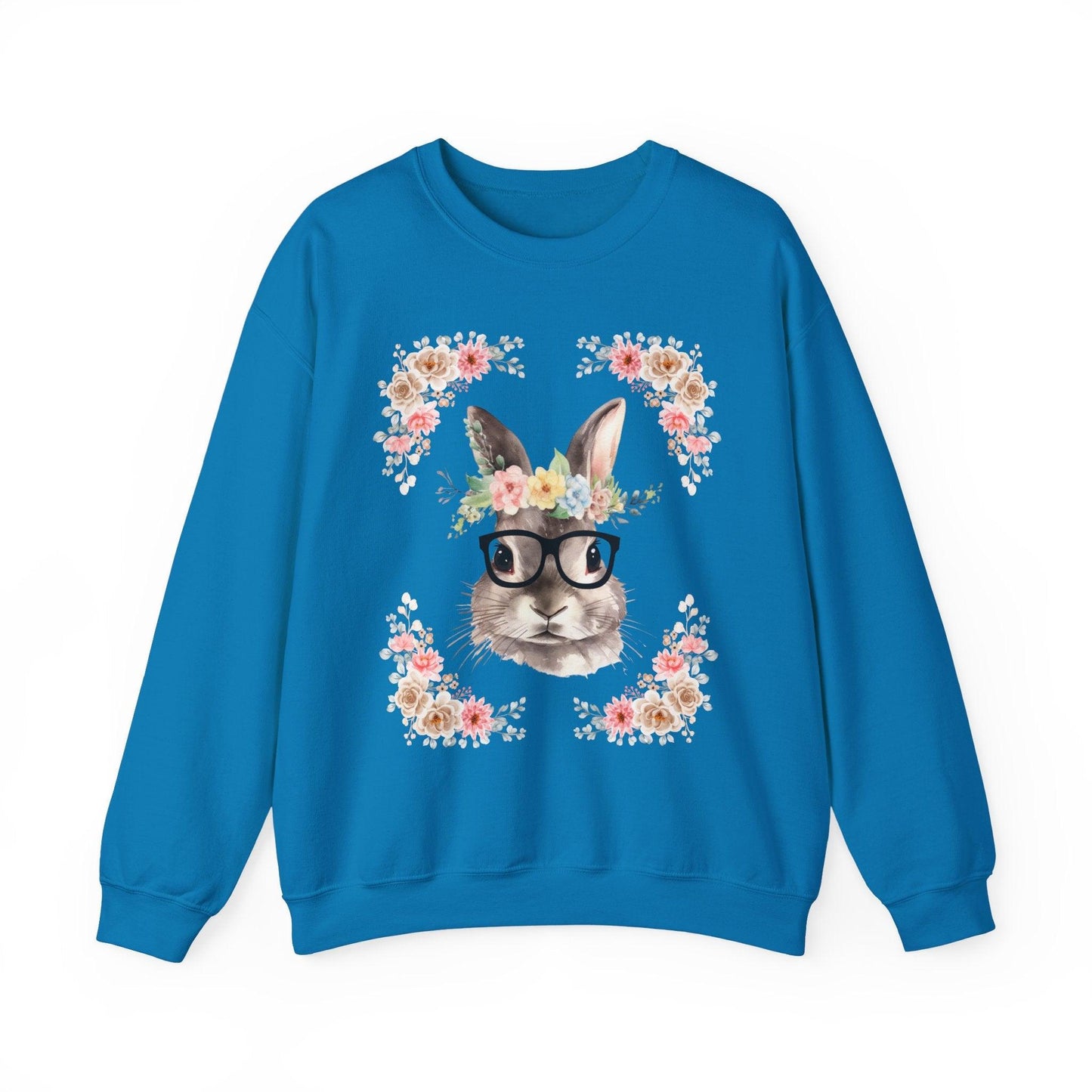 Geeky Goddess Bunny Unisex Crewneck Sweatshirt