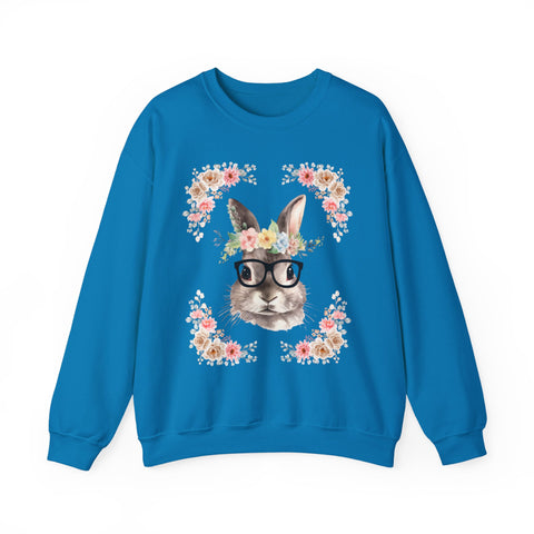 Geeky Goddess Bunny Unisex Crewneck Sweatshirt