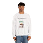 'Loading...Caffeine Boost' Unisex Crewneck Sweatshirt