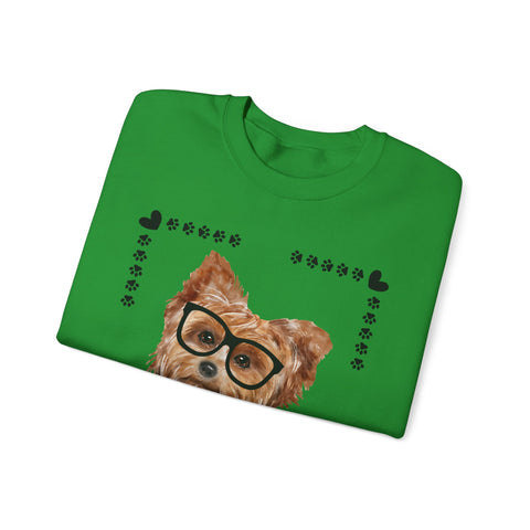 Geeky Good Yorkie Crewneck Sweatshirt