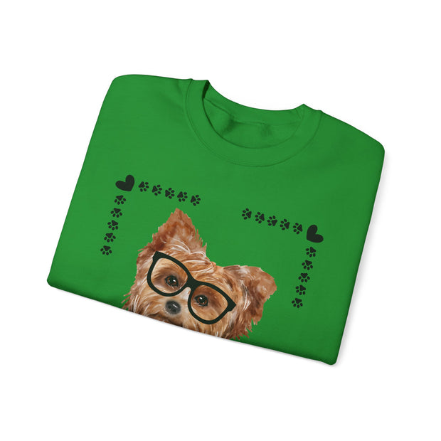 Geeky Good Yorkie Crewneck Sweatshirt