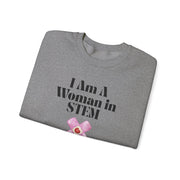 'I Am A Woman In STEM' Nurse Unisex Crewneck Sweatshirt