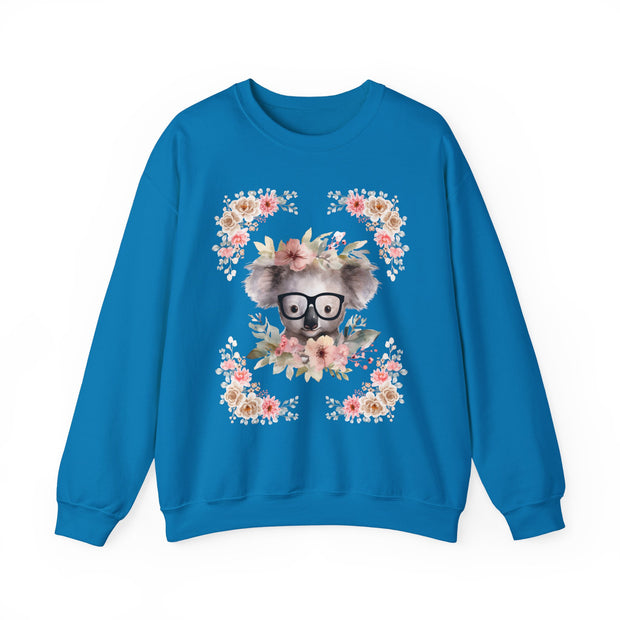 Geeky Goddess Koala Unisex Crewneck Sweatshirt