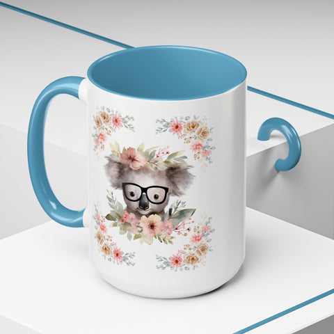 Geeky Goddess Koala Accent Coffee Mug