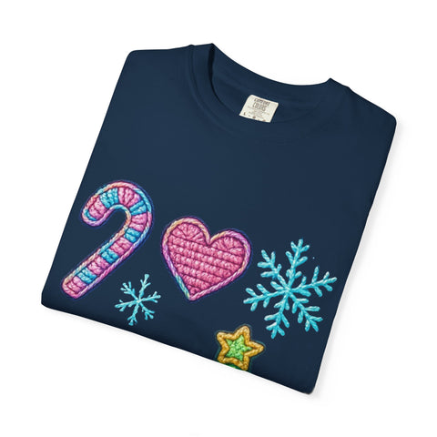 Festive Gamer T-Shirt, Christmas Tee, Gamer Shirt, Holiday Apparel, Unisex Christmas Gift, Cute Gaming T-Shirt
