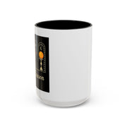 Spooky Season Golden Retriever Accent Coffee Mug