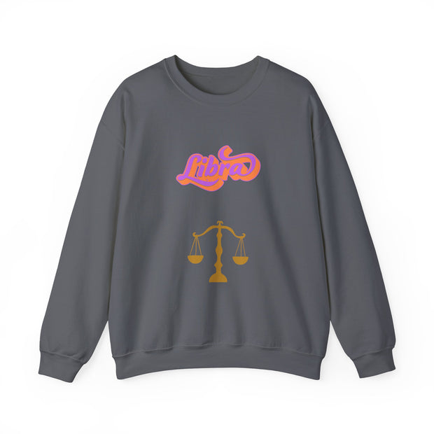 'Libra' Zodiac Unisex Crewneck Sweatshirt
