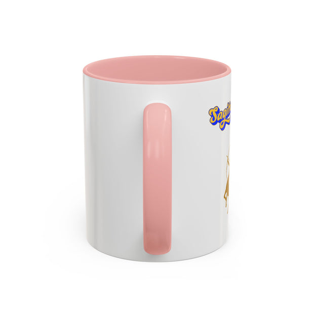 'Sagittarius' Zodiac Accent Coffee Mug