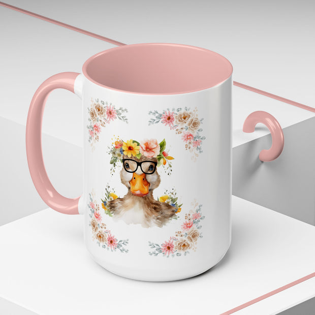 Geeky Goddess Duck Accent Coffee Mug