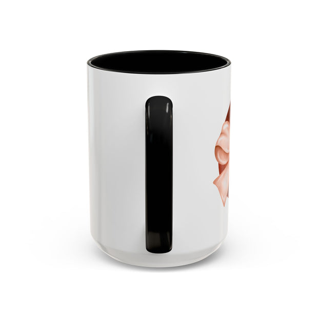 Mars Wrapped In A Bow Accent Coffee Mug