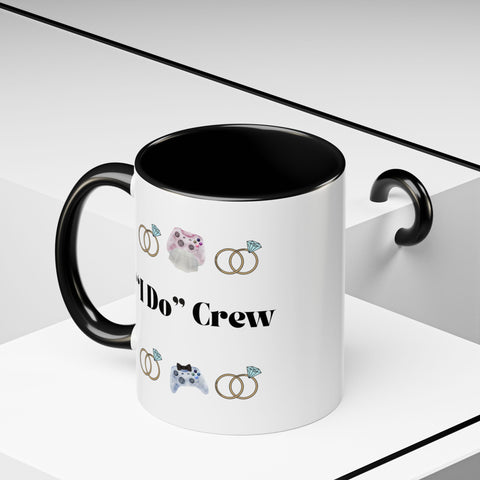 ''I Do' Crew' Accent Coffee Mug