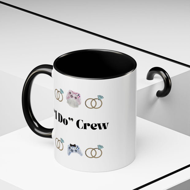 ''I Do' Crew' Accent Coffee Mug