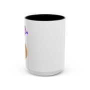 'Virgo' Zodiac Accent Coffee Mug