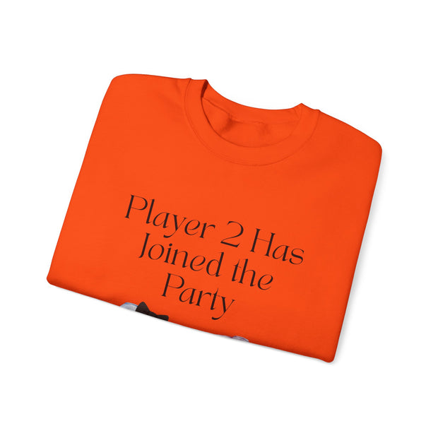 'Player 2 Has Joined The Party' 'Est. 2026' Unisex Crewneck Sweatshirt