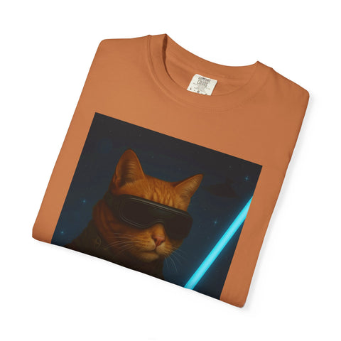 Star Paws Orange Cat Unisex T-Shirt