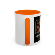 Spooky Season Doberman Accent Coffee Mug