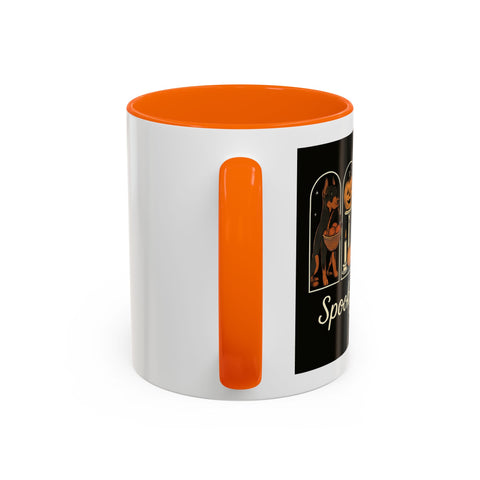 Spooky Season Doberman Accent Coffee Mug
