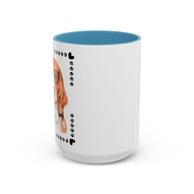 Geeky Good Beagle Accent Coffee Mug