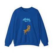'Aries' Zodiac Unisex Crewneck Sweatshirt