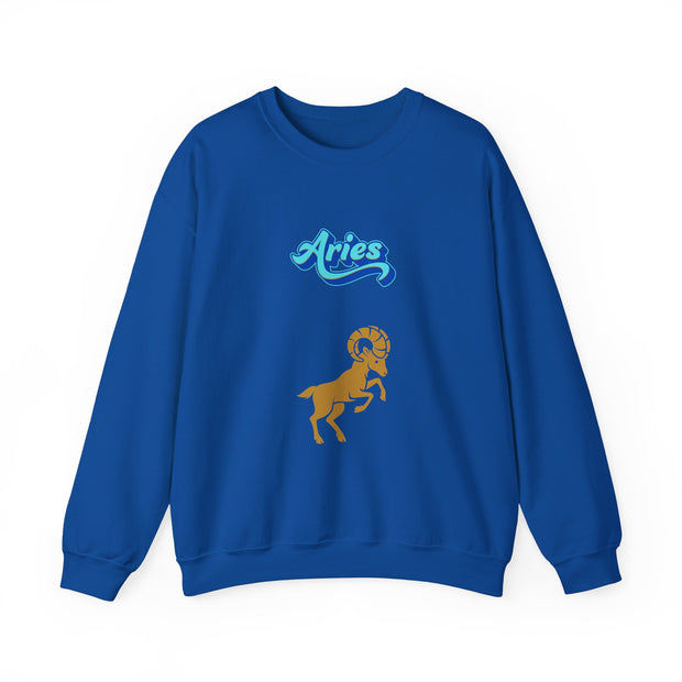 'Aries' Zodiac Unisex Crewneck Sweatshirt