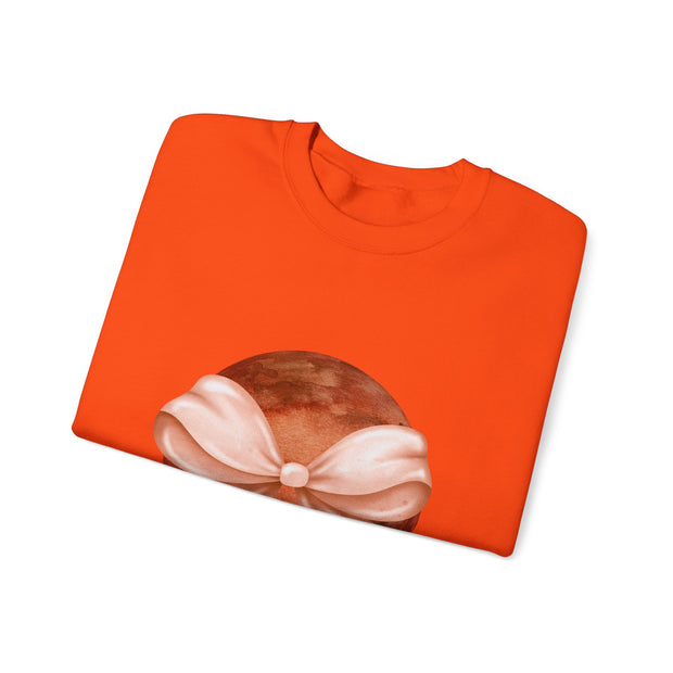 Mars Wrapped In A Bow Unisex Crewneck Sweatshirt