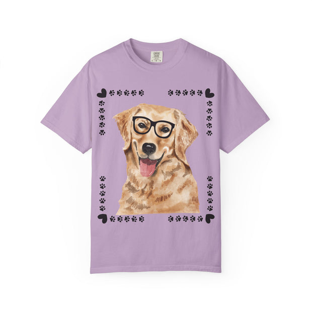 Geeky Good Golden Retriever Unisex T-Shirt
