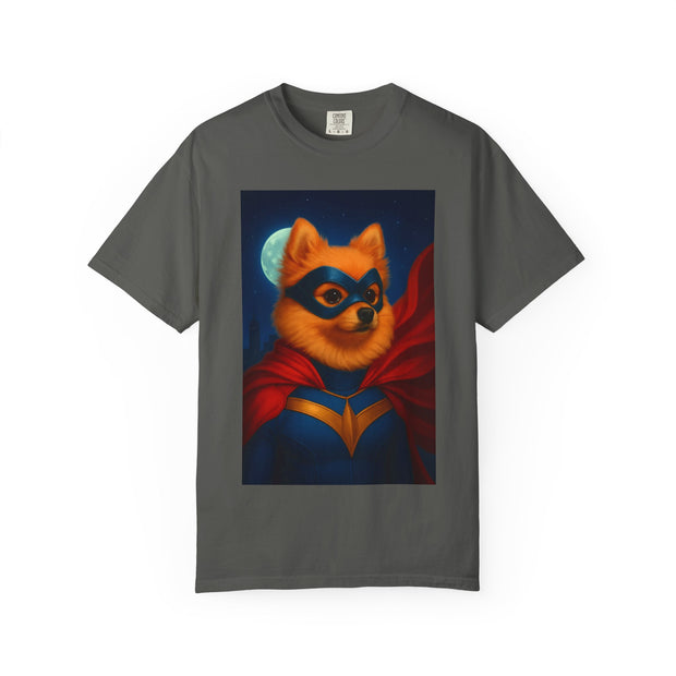 Superhero Pomeranian Unisex T-shirt