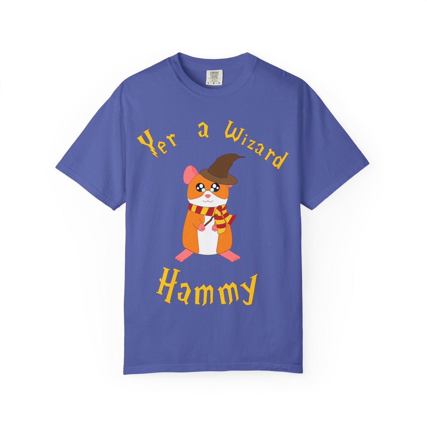 Hammy Wizard Hamster T-Shirt | Cute Spellcaster Illustration