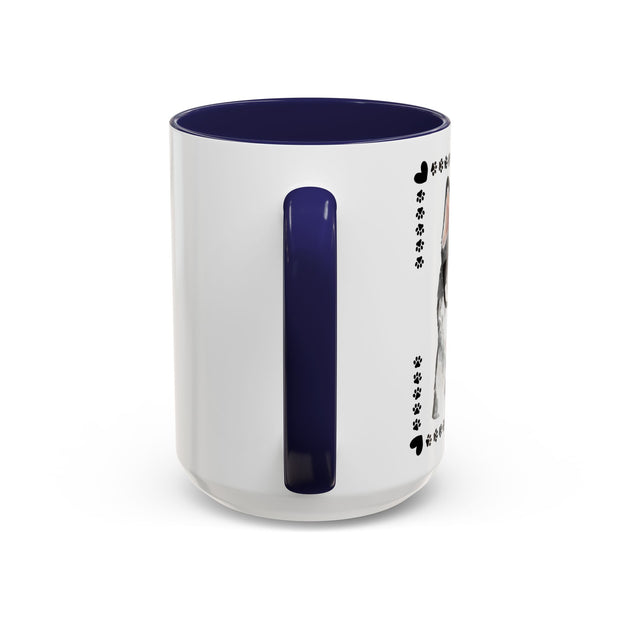 Geeky Good Siberian Husky Accent Coffee Mug