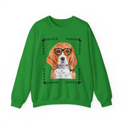 Geeky Good Beagle Unisex Crewneck Sweatshirt