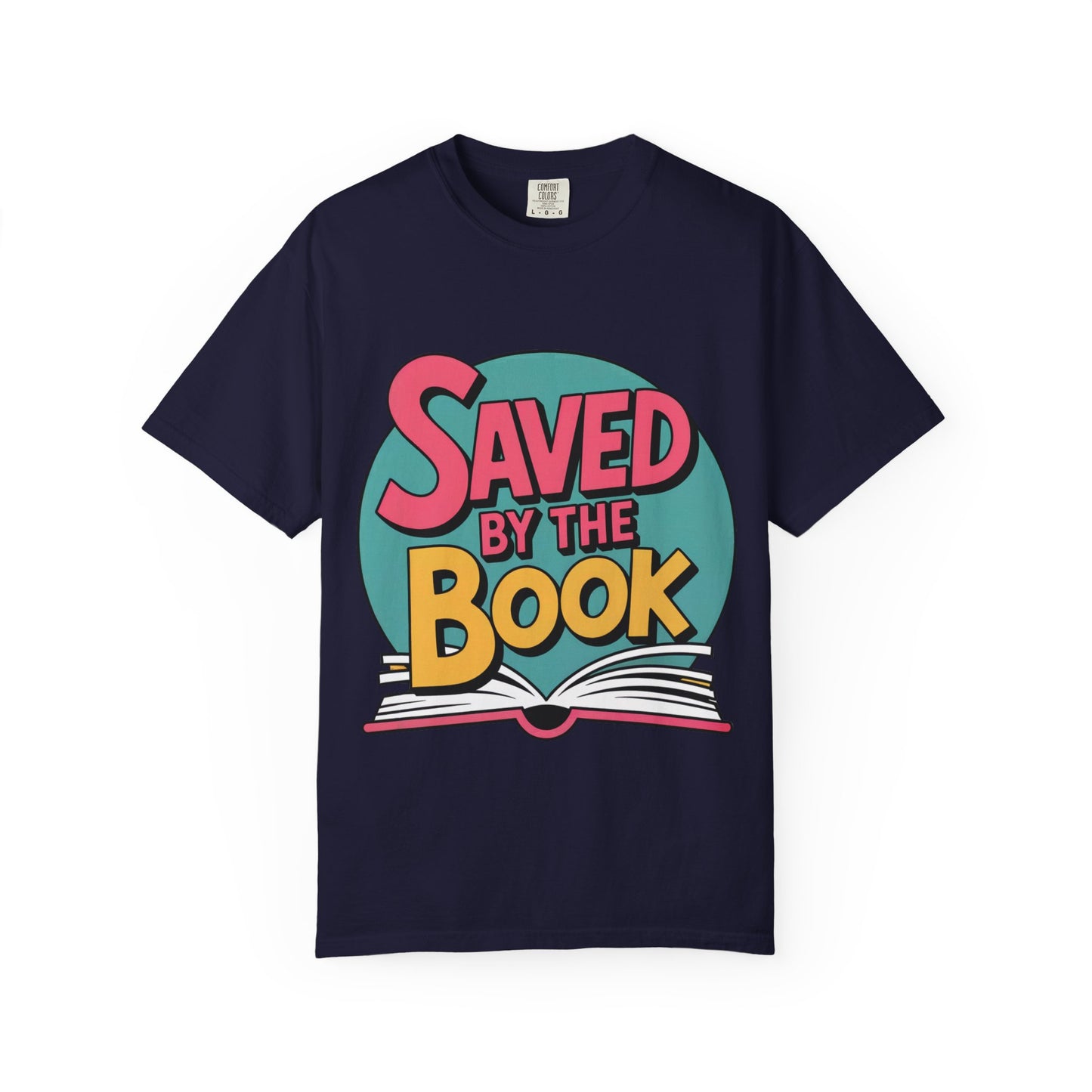 Saved by the Book T-Shirt, Book Lover Graphic Tee, BookTok Reader Shirt, Cute Reading T-Shirt, Library Lover Gift for Women