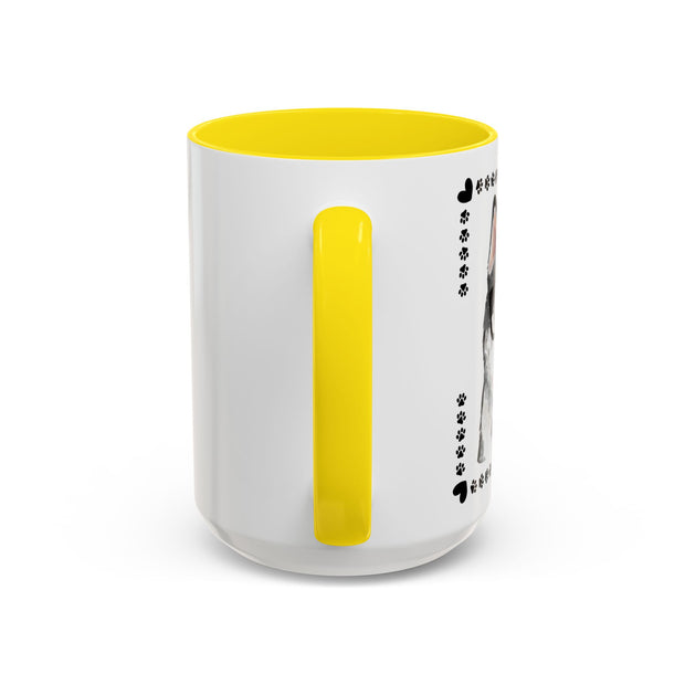 Geeky Good Siberian Husky Accent Coffee Mug