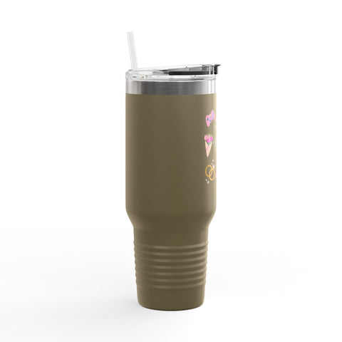 'Side Quest: Bridesmaid Duties' Insulated Travel Mug, 40oz