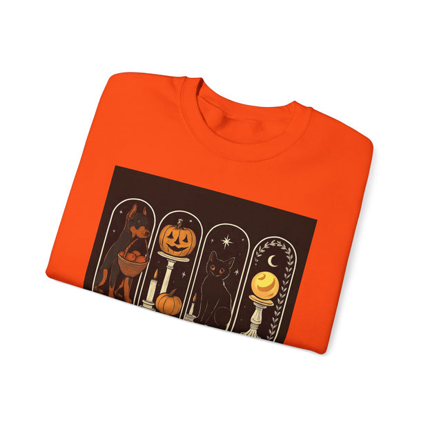 Spooky Season Doberman Crewneck Sweatshirt
