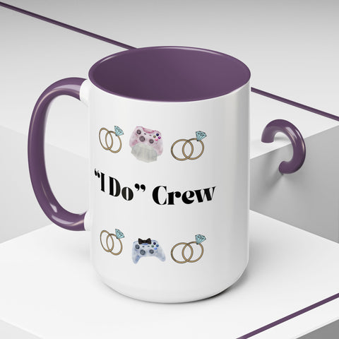 ''I Do' Crew' Accent Coffee Mug
