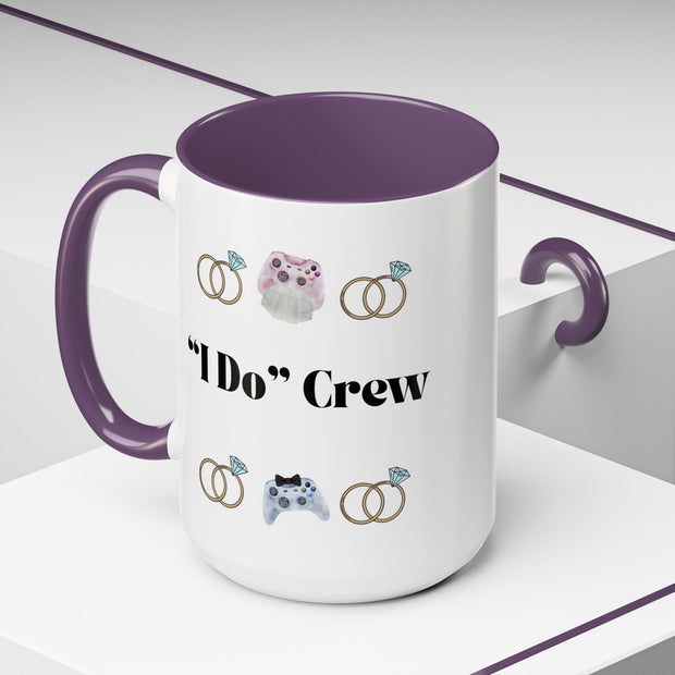 ''I Do' Crew' Accent Coffee Mug