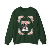 Geeky Goddess French Bulldog Unisex Crewneck Sweatshirt