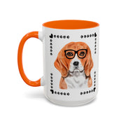 Geeky Good Beagle Accent Coffee Mug