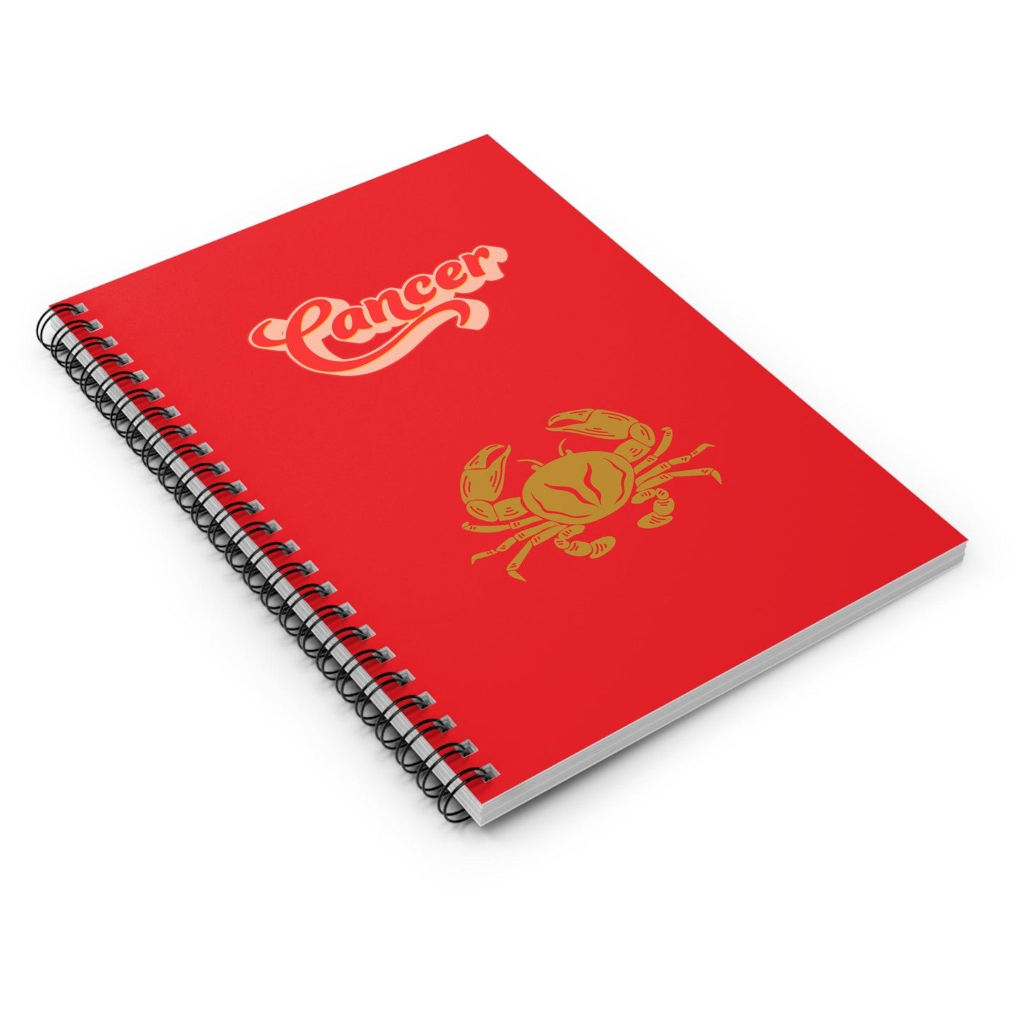 'Cancer' Zodiac Spiral Notebook