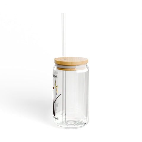 'Witch, Please. Too Much Magical To Handle' Wizard Sipper Glass