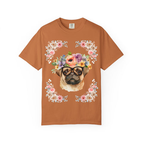 Geeky Goddess Pug Unisex T-Shirt