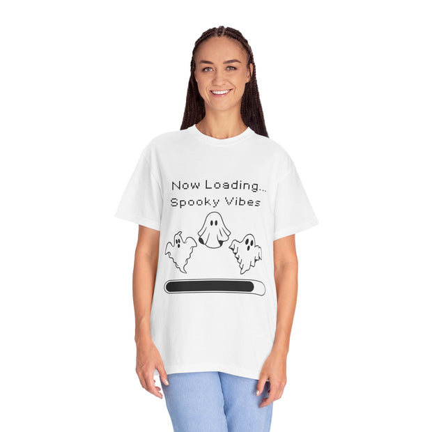 'Now Loading...Spooky Vibes' Unisex T-Shirt