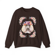 Geeky Goddess French Poodle Unisex Crewneck Sweatshirt