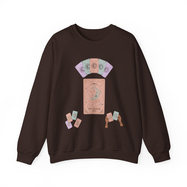 'The Hanged Man' Tarot Card Unisex Crewneck Sweatshirt
