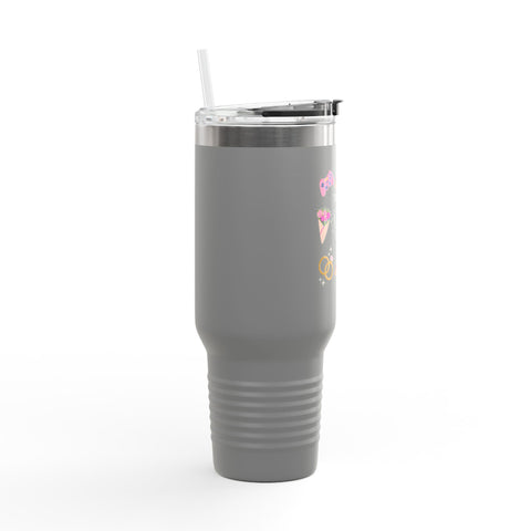 'Side Quest: Bridesmaid Duties' Insulated Travel Mug, 40oz