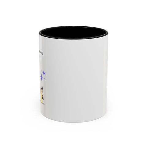 'Main Character Mode: Activated' Accent Coffee Mug